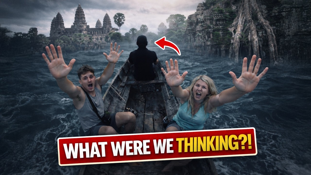 WE GOT ON A STRANGER’S BOAT IN CAMBODIA 😳