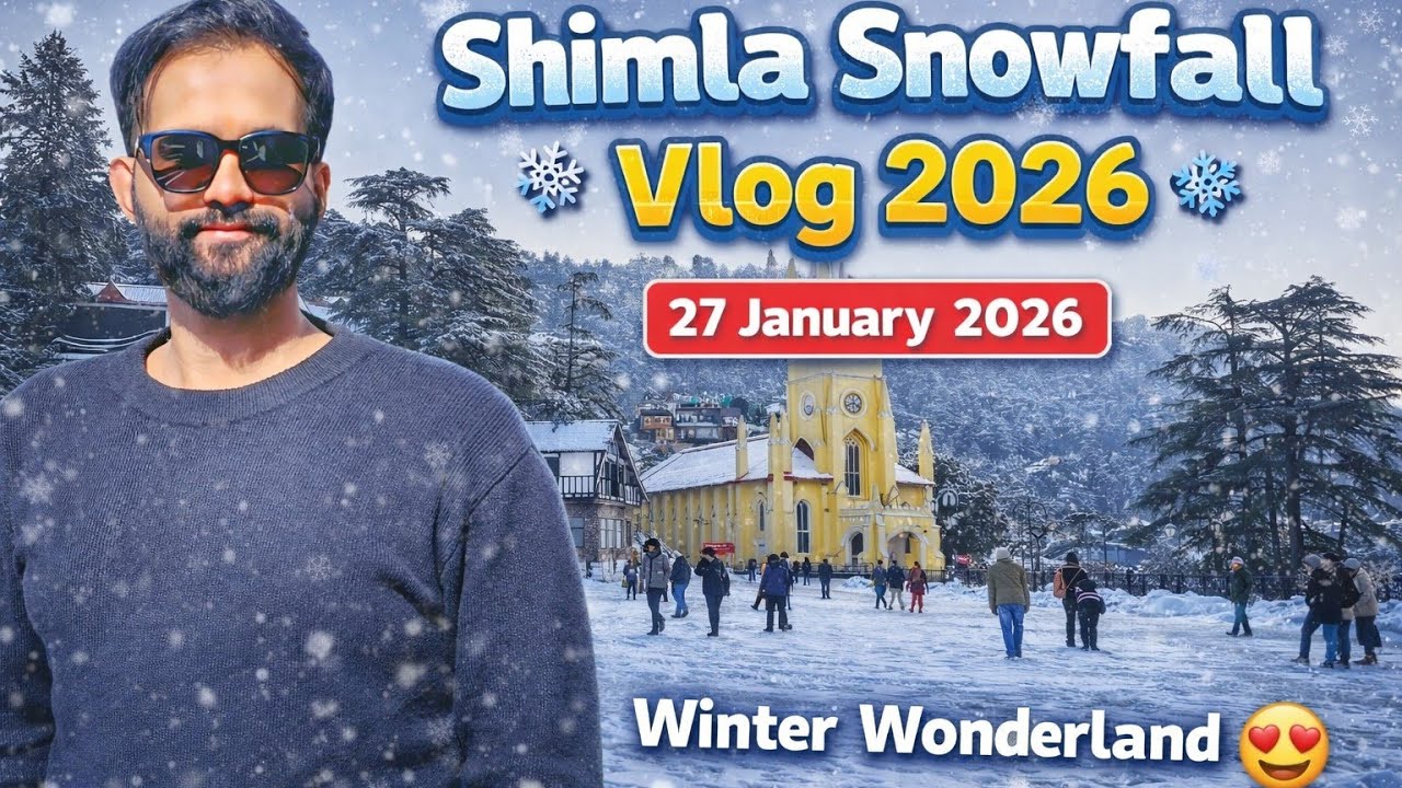 Shimla Me Achanak Snowfall 😍 | Sapna Sach Ho Gaya ❄️