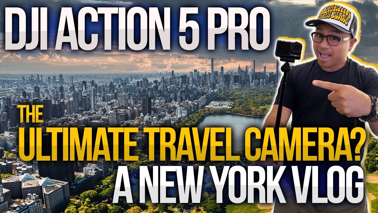 Станет ли DJI Action 5 Pro вашей любимой камерой для путешествий? Видеоблог из Нью-Йорка