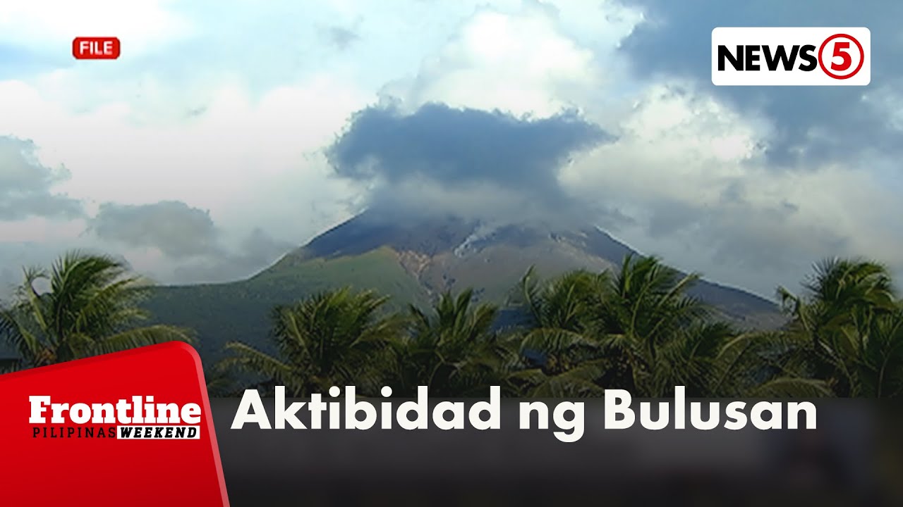 72 volcanic earthquakes, naitala sa Bulkang Bulusan | Frontline Weekend