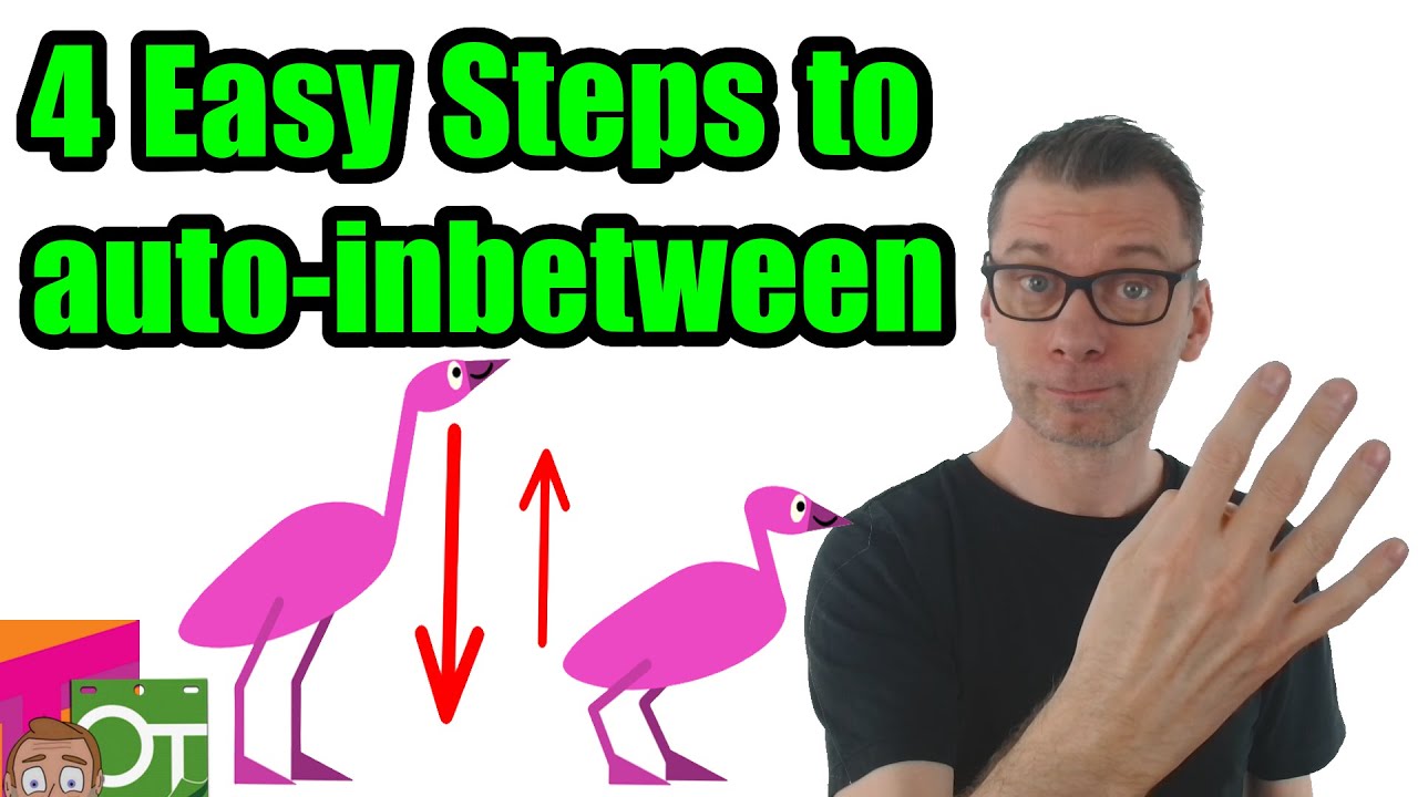 4 Easy Steps to Auto-Inbetween Animation in OpenToonz and Tahoma2D - 'tweening
