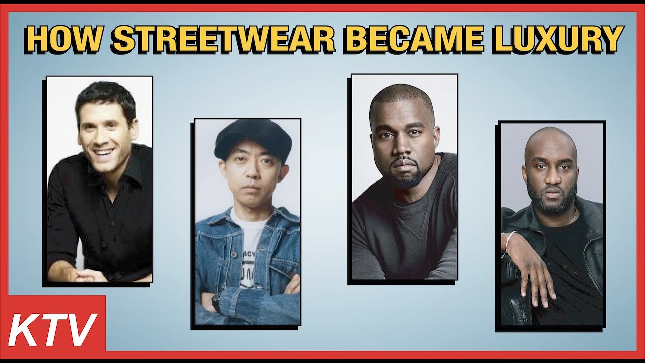 How STREETWEAR blended with LUXURY FASHION (HISTORY)