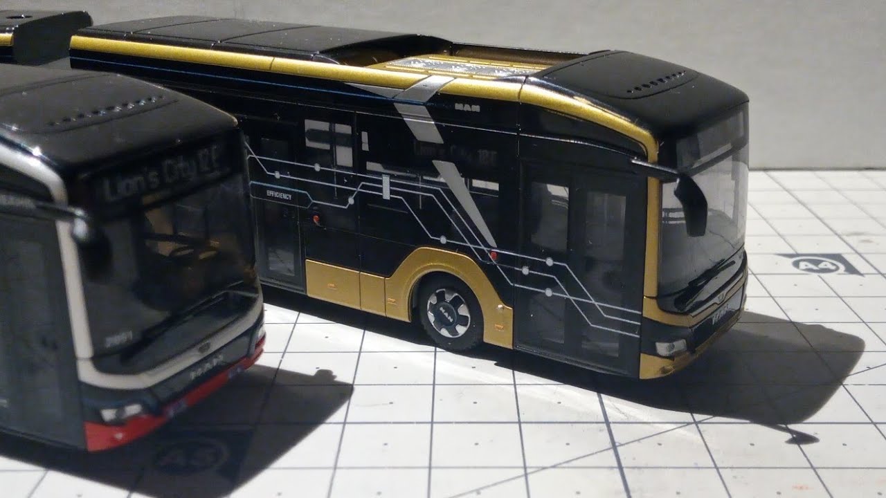 UNBOXING, MAN Lion's City 12E & 18E