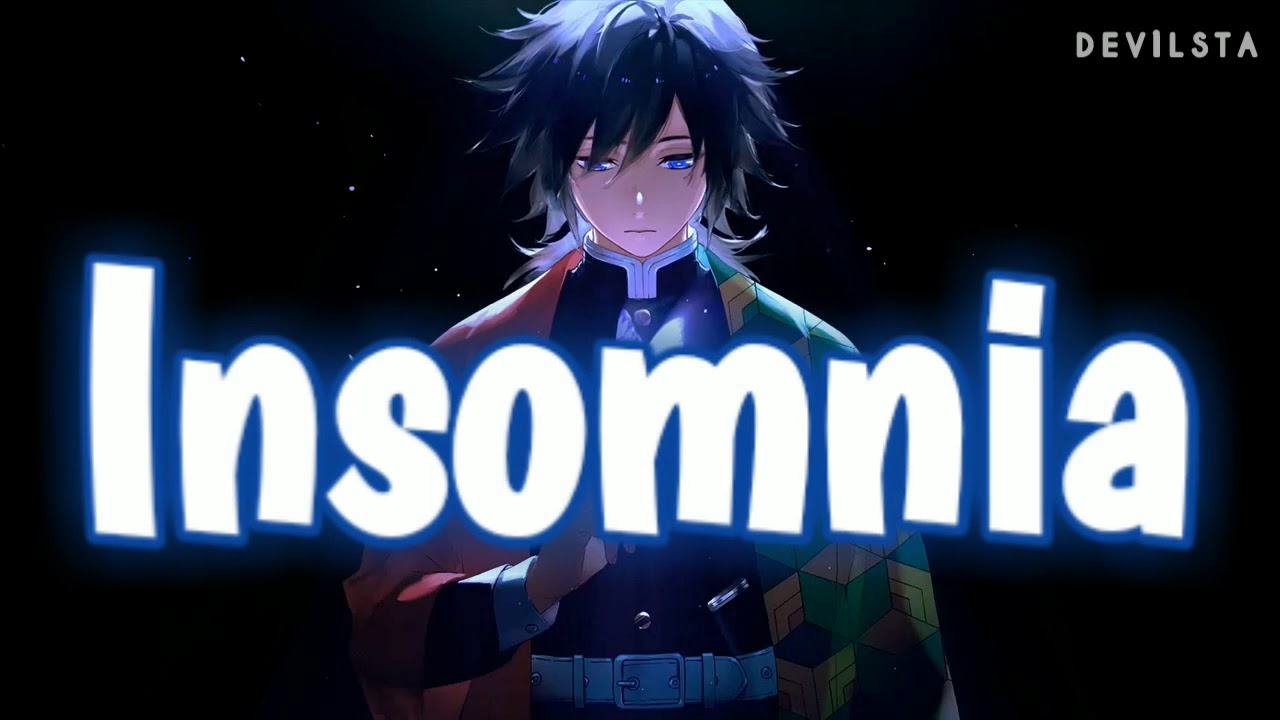 Nightcore - Insomnia (Lyrics)