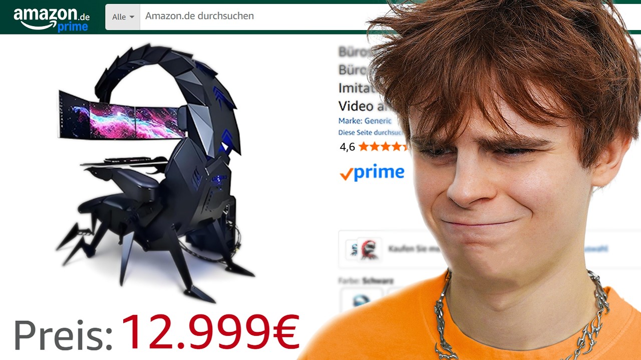 Mein Chat darf ALLES für mein Gaming Room kaufen...