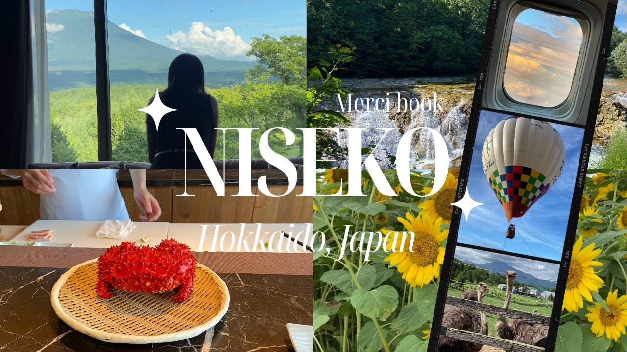 🇯🇵: Japan Travel Vlog in Hokkaido🌻 Ritz-Carlton Reserve｜Sightseeing🎈｜Food 🍣