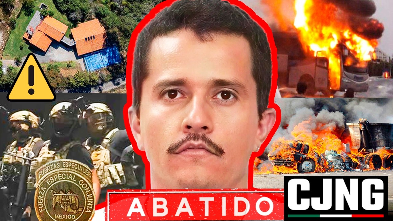 ⚠️🇲🇽 ¡EL MENCHO HA MUERTO! 💀 Líder del CJNG 🔴 CRONOLOGÍA del OPERATIVO en TAPALPA, Jalisco