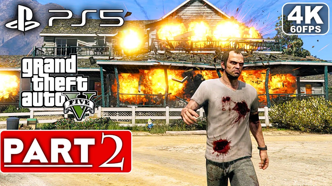 GTA 5 PS5 Gameplay Walkthrough Part 2 FULL GAME [4K 60FPS RAY TRACING] -  No Commentary