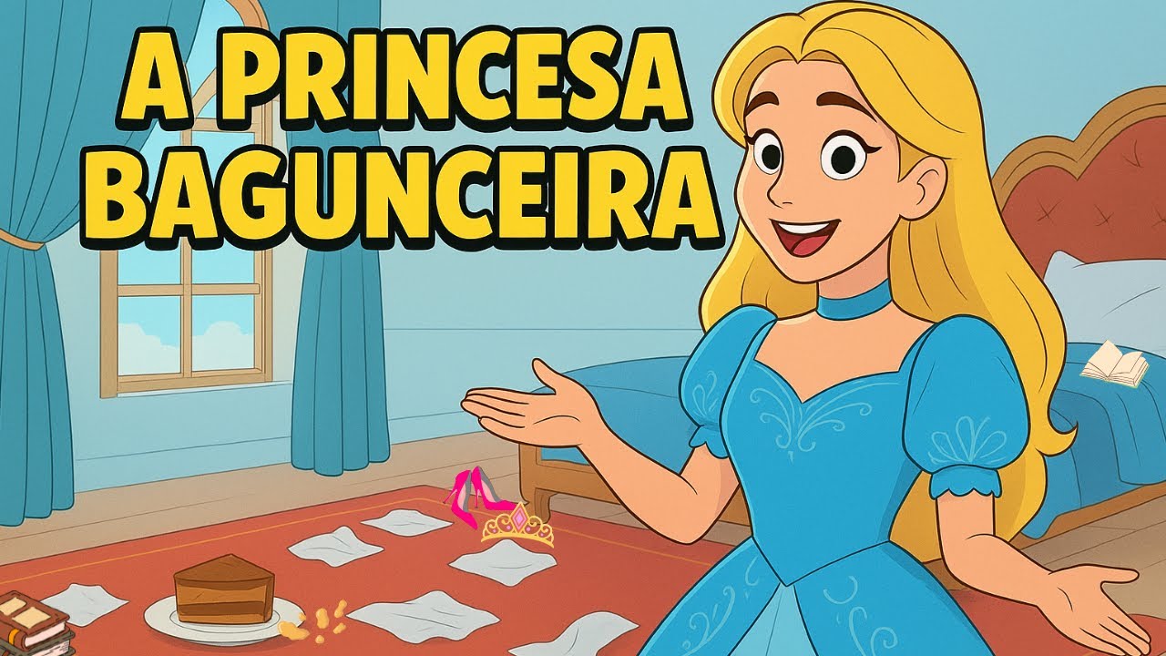 A Princesa BAGUNCEIRA | CONTOS | HISTÓRIAS INFANTIS