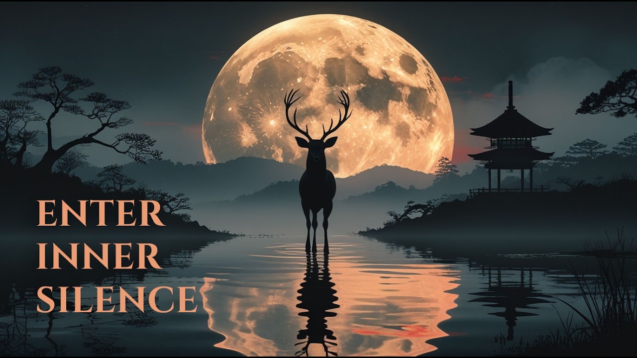 Dark Japanese Ambient 🌕 Silence Within | Enter Inner Silence