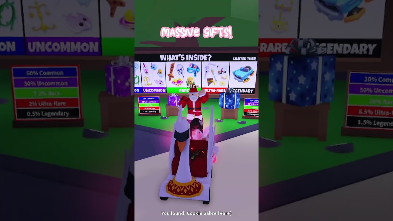 ᯓ★ Opening gifts to get the new LEGENDARY vehicle!! | Adopt me! Roblox ♡ ˚｡