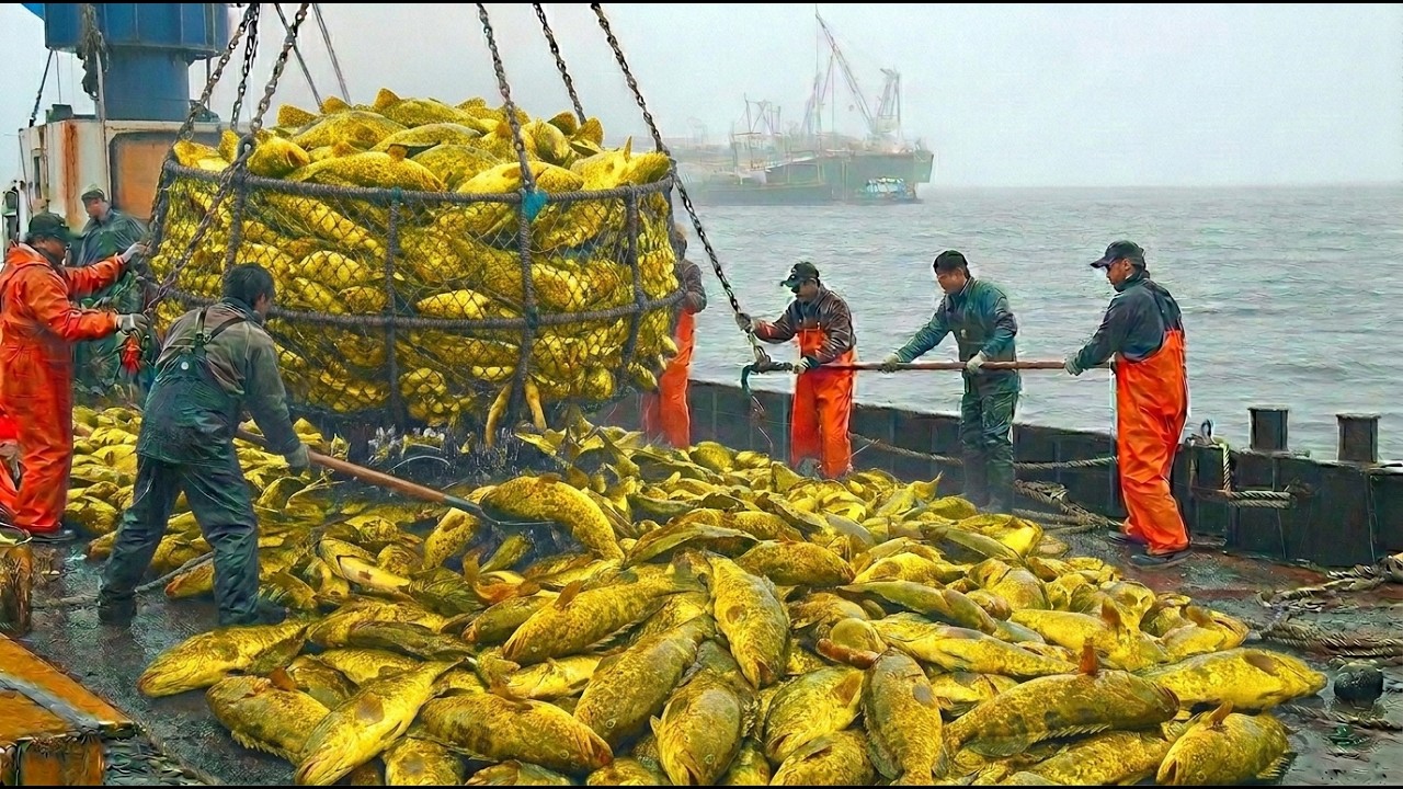 How Fishermen Make $380,000 in 6 Days Giant Grouper Fishing | Deep Sea Creatures