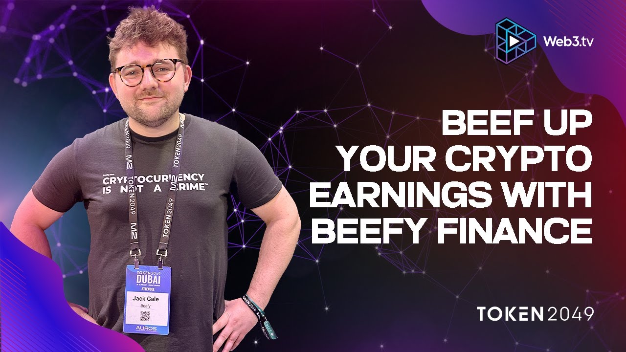 Jack Gale, Core Contributor of Beefy at Token 2049 Dubai 2024