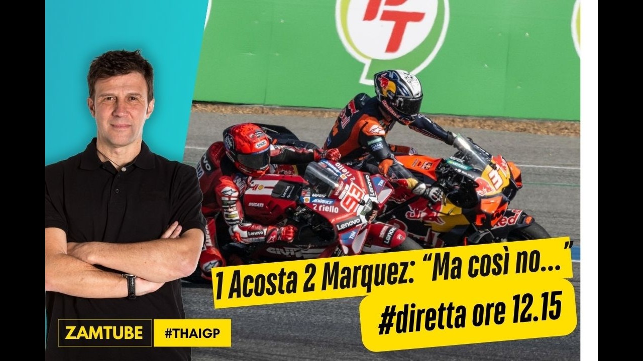Sprint: 1. Acosta 2. M.Marquez. Giusto così? Diretta ore 18.15
