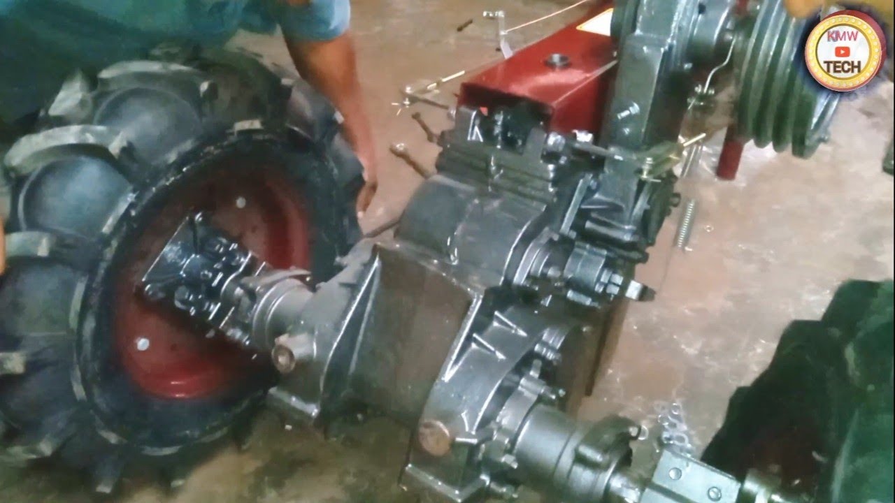 A C I power tiller 28 bilet gear box, 25,HP, engin,  new full fitig