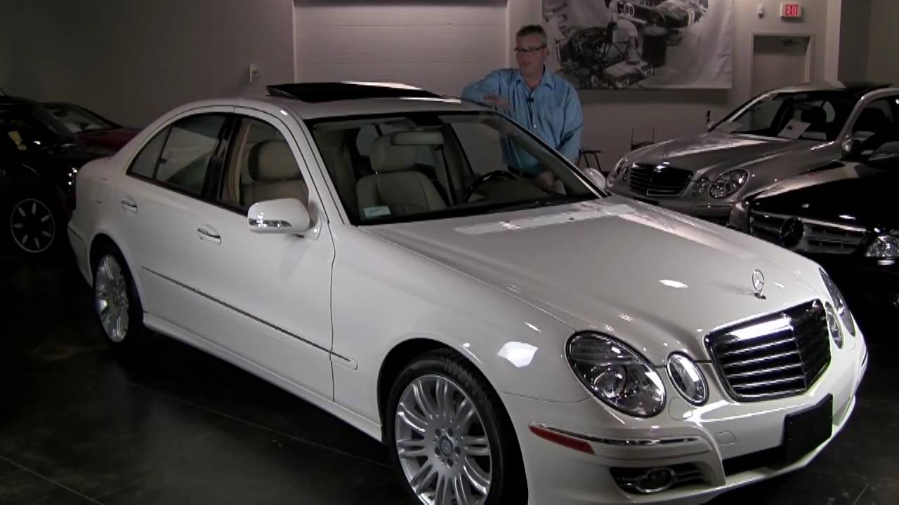 2008 Mercedes-Benz E350 4Matic - Sport Package, Navigation, Satellite Radio, iPod Adapter, 19,133 mi