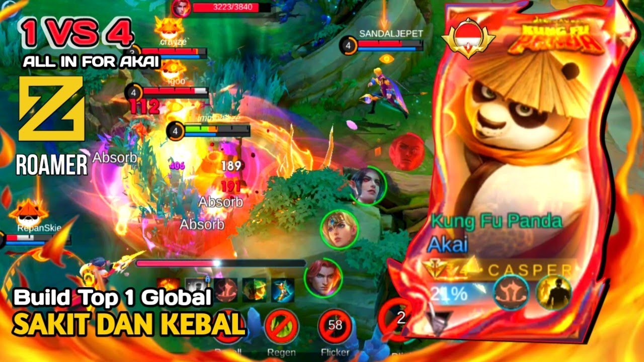 NEW META BUILD AKAI TERSAKIT 2025 TERKUAT - BUILD AKAI TERKUAT TOP GLOBAL MOBILE LEGENDS