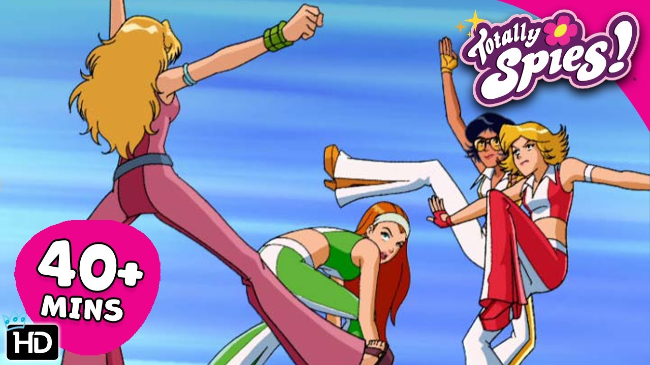 Regreso al Pasado ⏰🦍 y MÁS AVENTURAS 🚁 TOTALLY SPIES! ESPAÑOL 💄 Maratón [T3 Ep07-08]