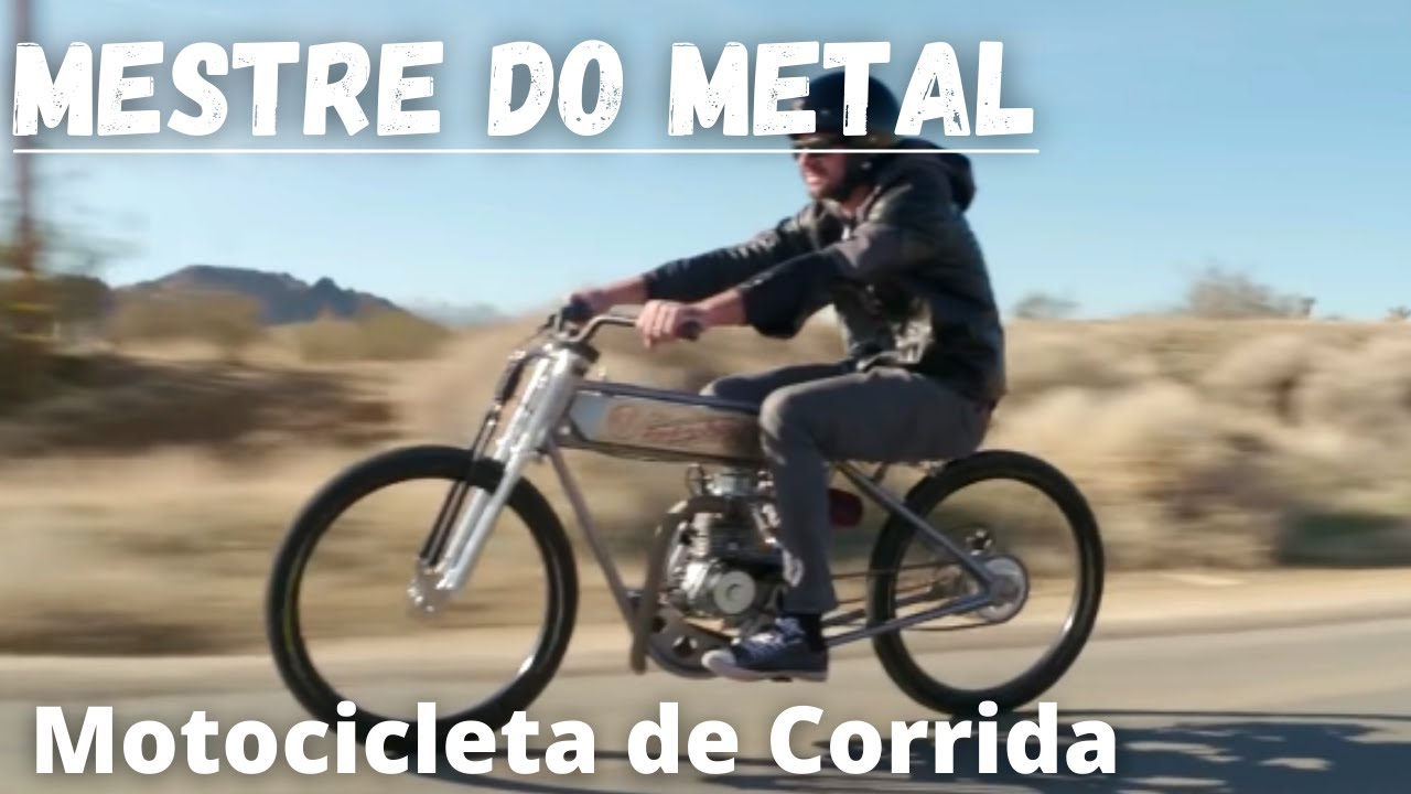 Mestre do Metal: [INCR&Iacute;VEL] Motocicleta de Corrida Estilo 1920