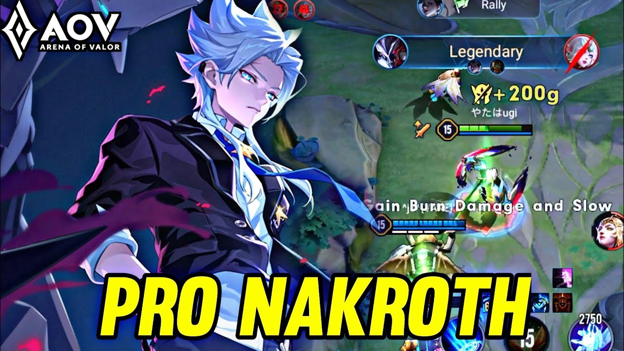 AOV : NAKROTH GAMEPLAY | IN JUNGLE - ARENA OF VALOR LIÊNQUÂNMOBILE ROV