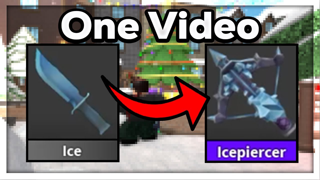 Ice To Icepiercer In One Video! (MM2 Trading Challenge)