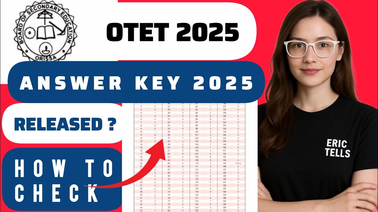otet answer key 2025 | how to check otet answer key 2025
