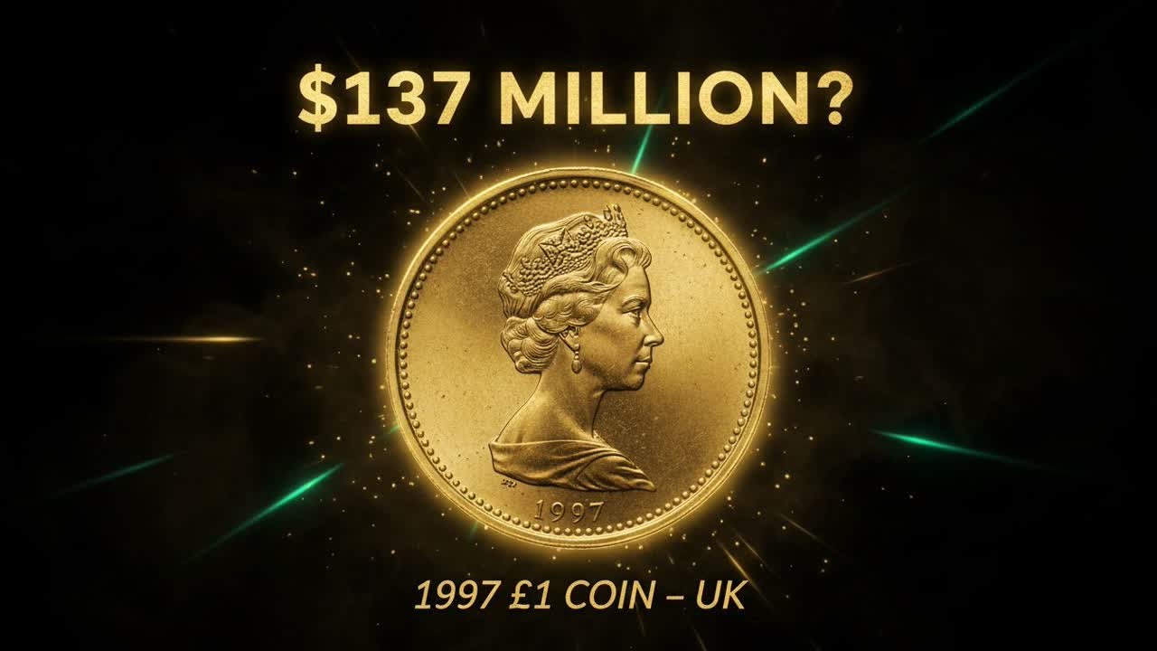 1997 £1 Coin Shocks Collectors – Could This Ordinary Pound Be Worth $137 Million?