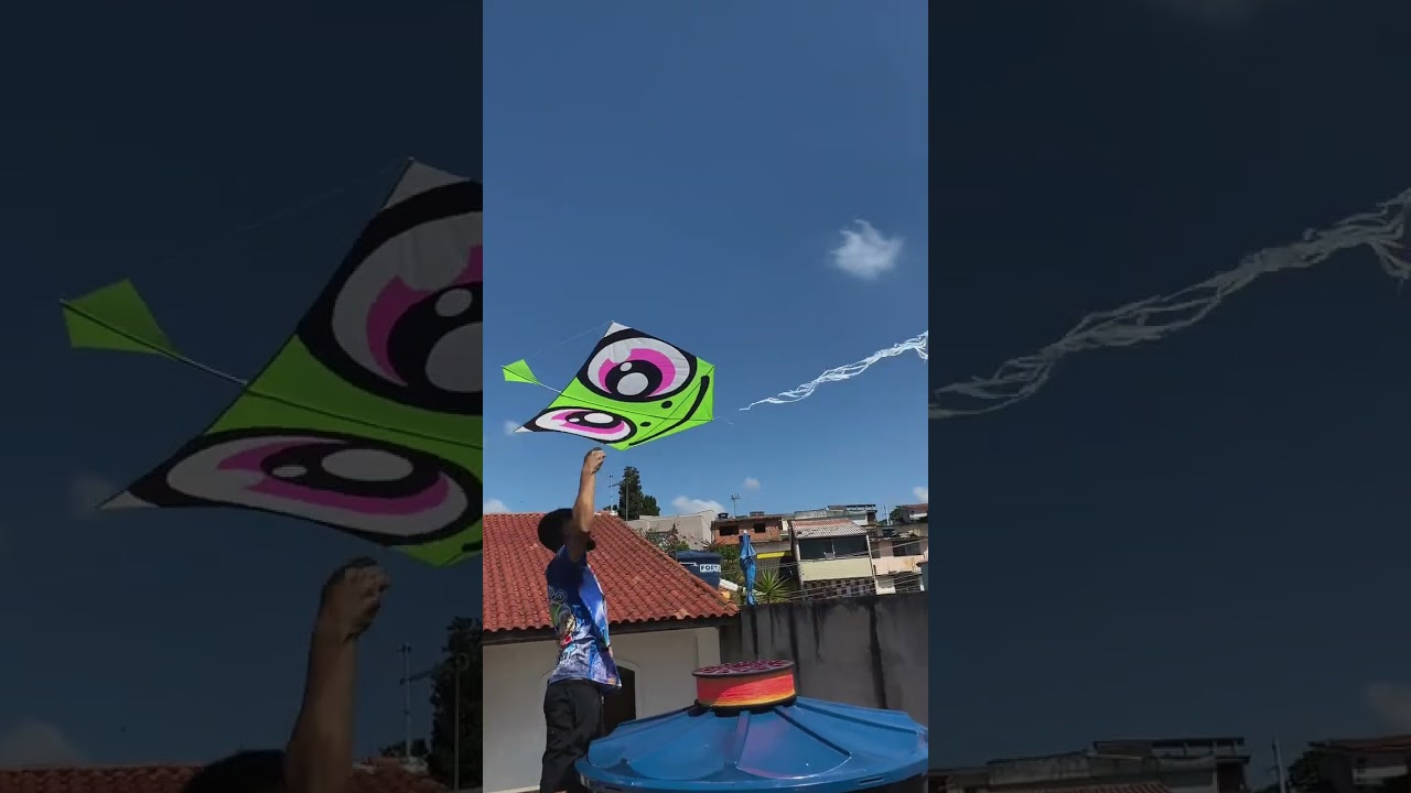 GIANT KITE SCRATCHING THE SKY🪁PIPA COMBATE
