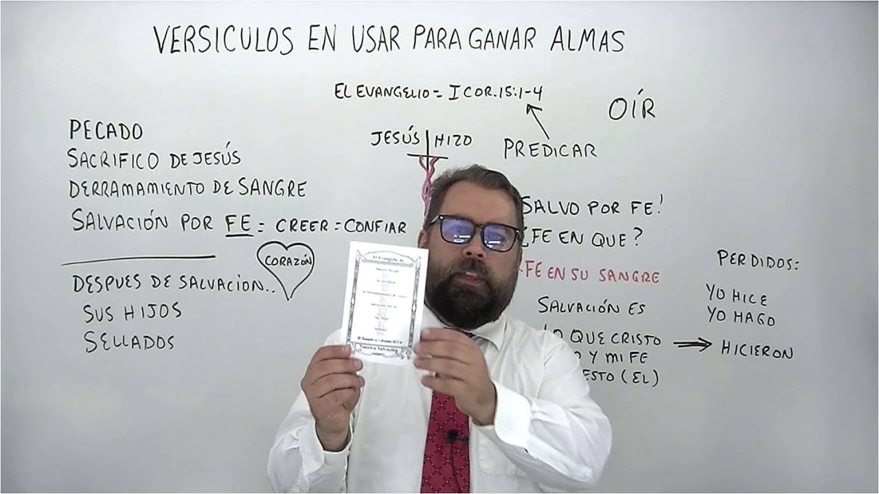 Vers&iacute;culos a Usar Para Ganar Almas