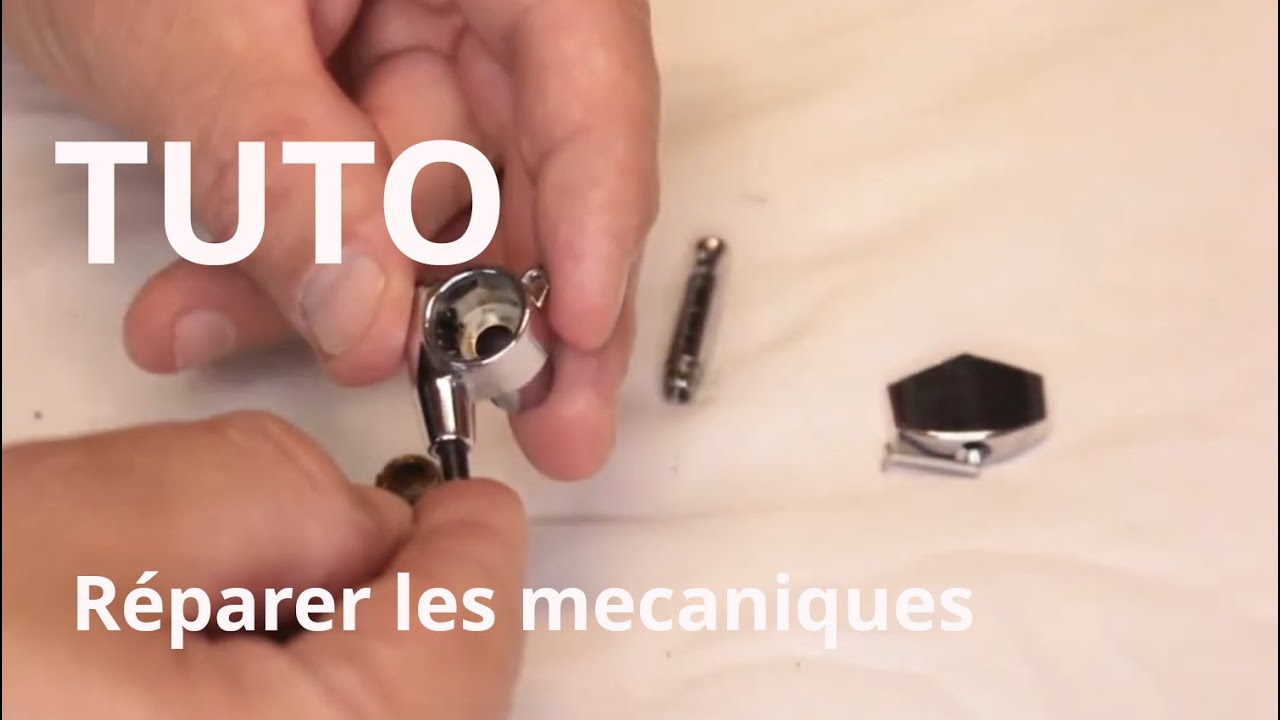Réparer les mécaniques de guitares et basses #guitarrepair  #guitare