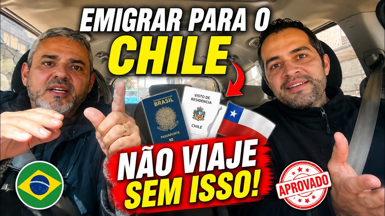 Como tirar VISTO de residência Chilena | passo a passo 2026