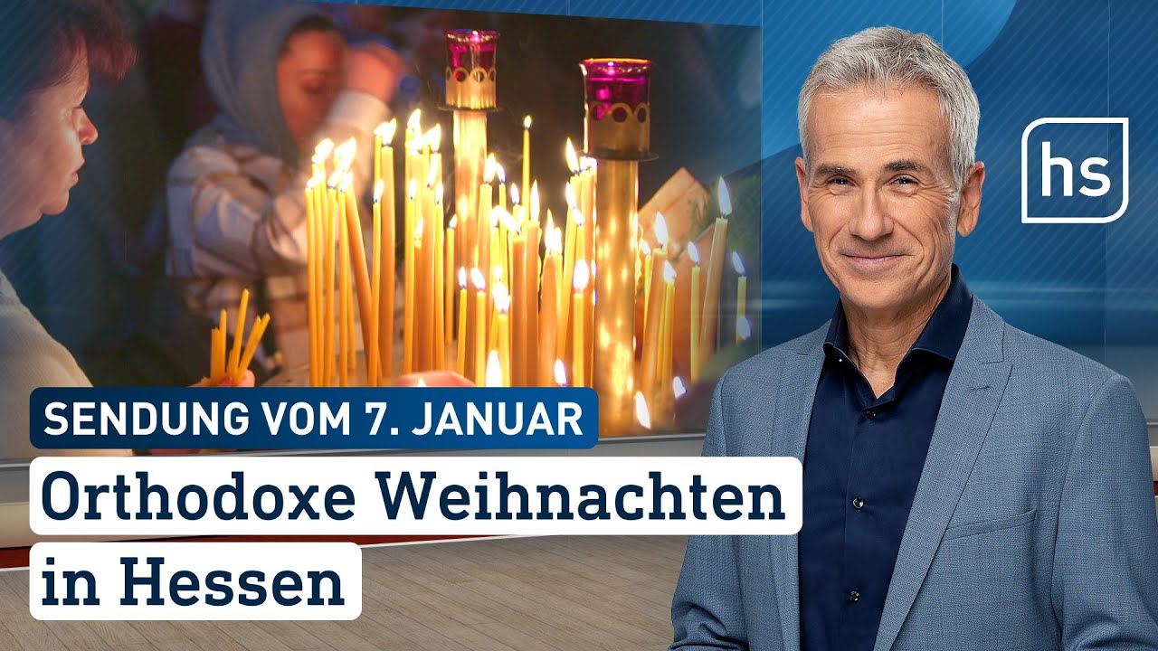 Orthodoxe Weihnachten in Hessen | hessenschau vom 07.01.2024