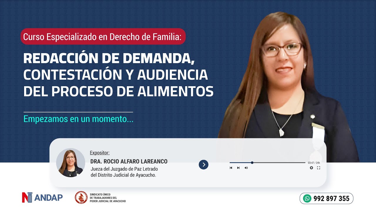 𝗥𝗘𝗗𝗔𝗖𝗖𝗜𝗢́𝗡 𝗗𝗘 𝗗𝗘𝗠𝗔𝗡𝗗𝗔, 𝗖𝗢𝗡𝗧𝗘𝗦𝗧𝗔𝗖𝗜𝗢́𝗡 𝗬 𝗔𝗨𝗗𝗜𝗘𝗡𝗖𝗜𝗔 𝗗𝗘𝗟 𝗣𝗥𝗢𝗖𝗘𝗦𝗢 𝗗𝗘 𝗔𝗟𝗜𝗠𝗘𝗡𝗧𝗢𝗦/𝗗𝗿𝗮.𝗥𝗼𝗰𝗶́𝗼 𝗔𝗹𝗳𝗮𝗿𝗼 𝗟𝗮𝗿𝗲𝗮𝗻𝗰𝗼