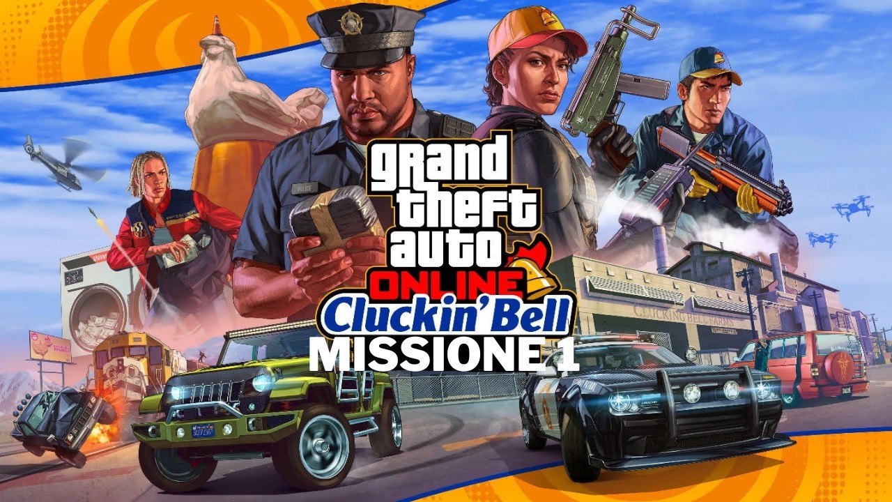 Grand Theft Auto V Online Assalto a Cluckin' Bell Missione 1