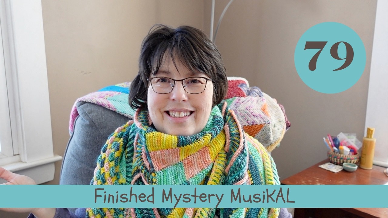 Finished Mystery MusiKAL // Ep 79 Michelle’s Fiber Studio // Knitting and Crochet Podcast