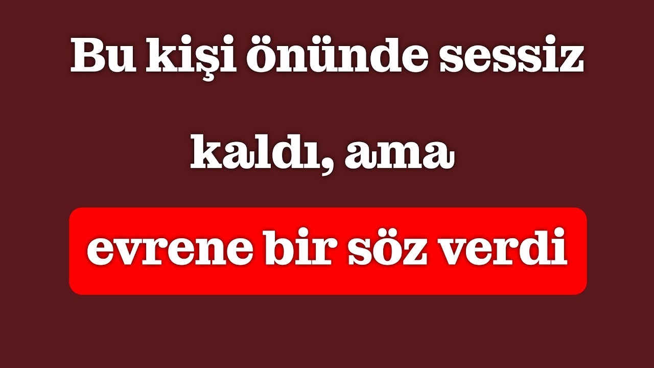 Bu kişi senin önünde sustu ama evrene bir söz verdi | Carl Jung