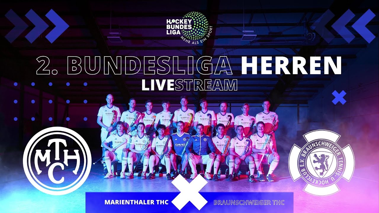 MTHC TV - MTHC vs. Braunschweiger THC - 2. Bundesliga Herren Hockey