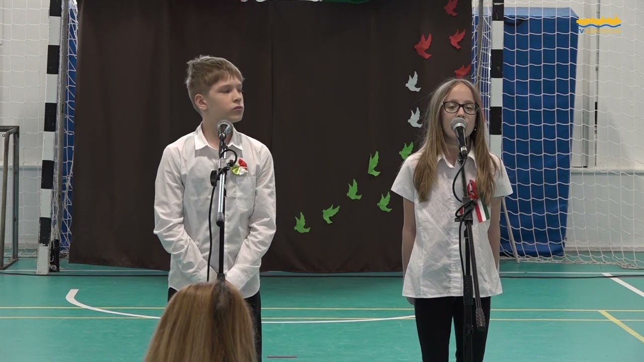 Március 15-i ünnepi műsor - Izbégi Általános Iskola  /TV Szentendre/ 2023.03.14.