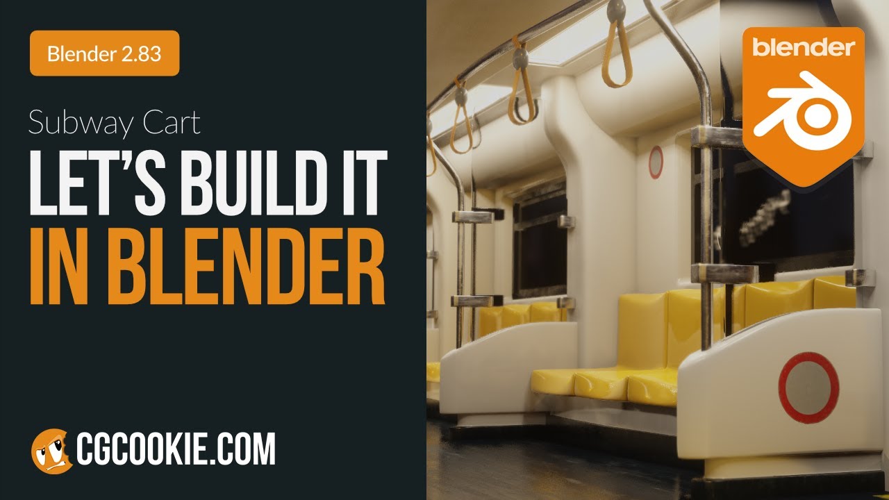 Тележка Subway | Давайте создадим её в Blender
