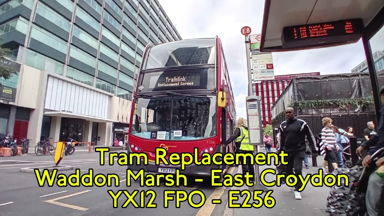 FULL ROUTE VISUAL | TR1: East Croydon - Waddon Marsh - East Croydon