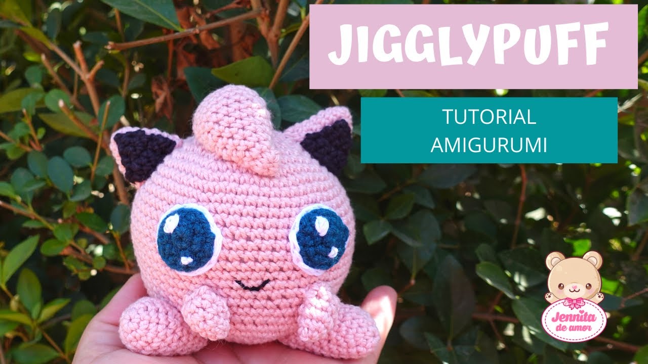 JIGGLYPUFF Pokémon Tutorial Amigurumi Paso a Paso (Patrón en Descripción)