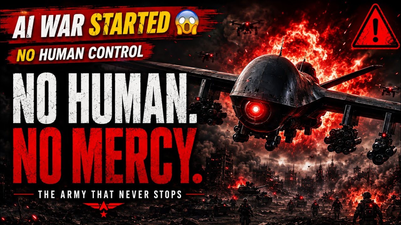 What If AI Controls The Army? 😳 The Future War Nobody Can Stop | AI Military Explained