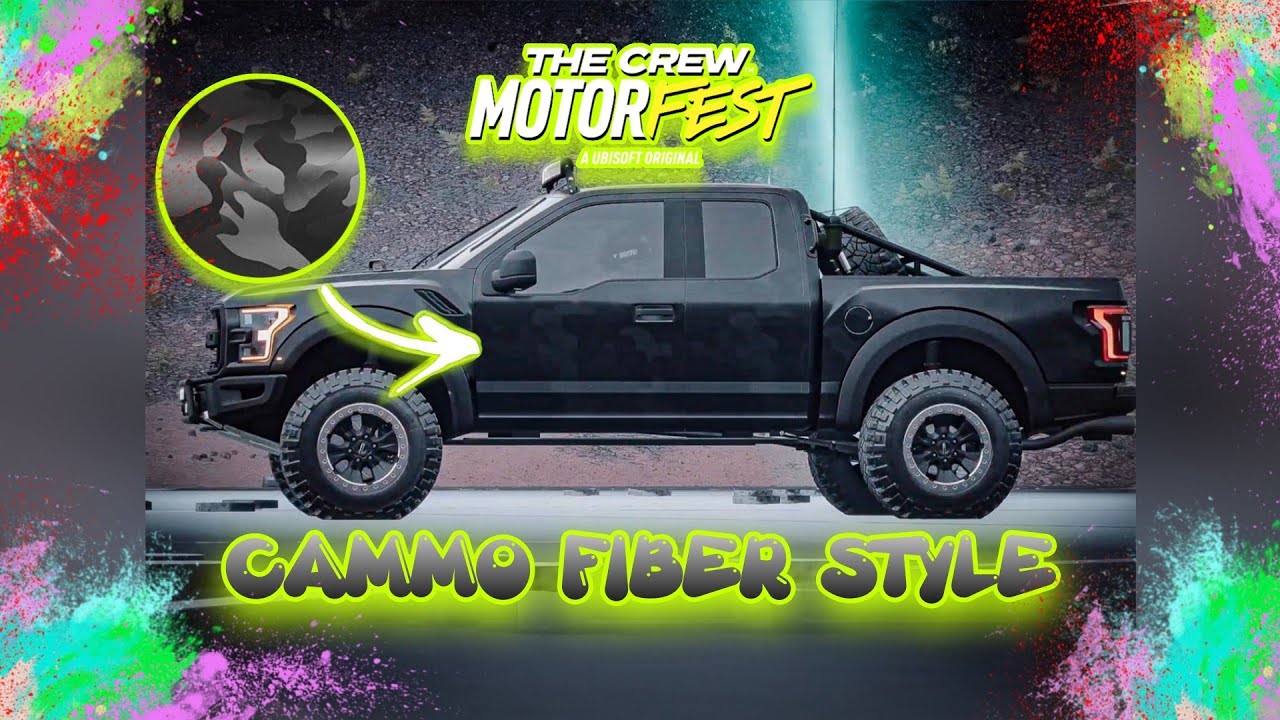 🔥Cap.4 Como Hacer  FIBRA EFECTO CAMO🎨 | The Crew Motorfest ✨