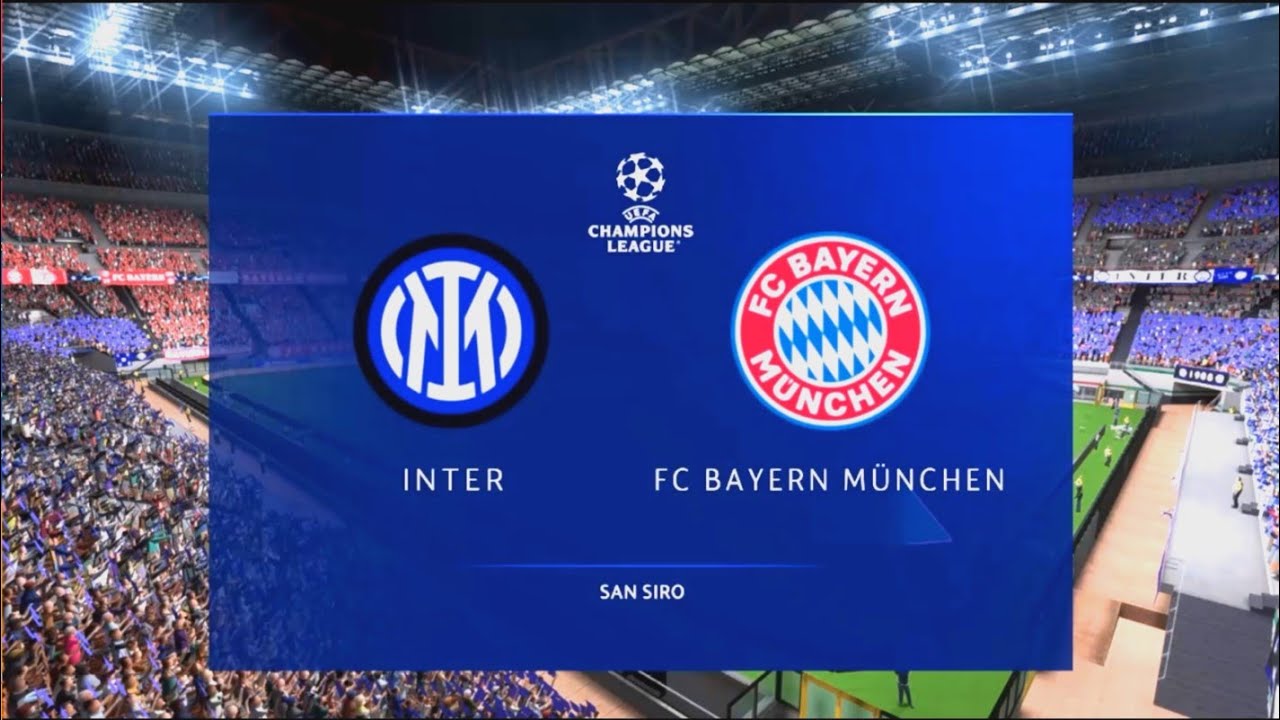 INTER MILAN VS BAYERN MUNICH - CHAMPIONS LEAGUE QUARTER-FINAL - FIFA 23