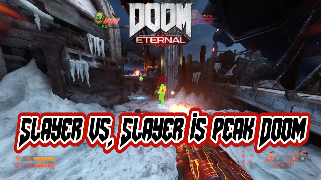 Slayer vs. Slayer is peak Doom Eternal