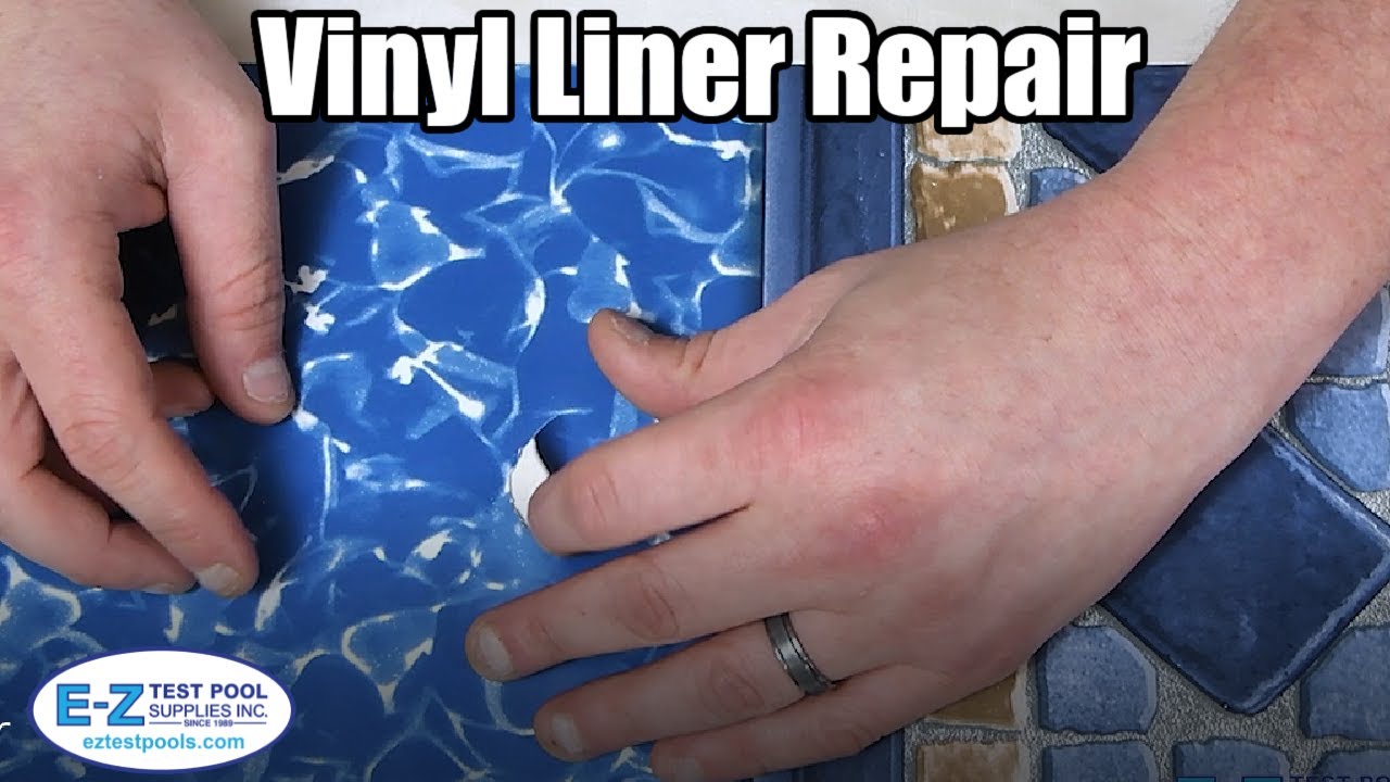 How to Repair/Patch a Leaking Vinyl Liner Pool