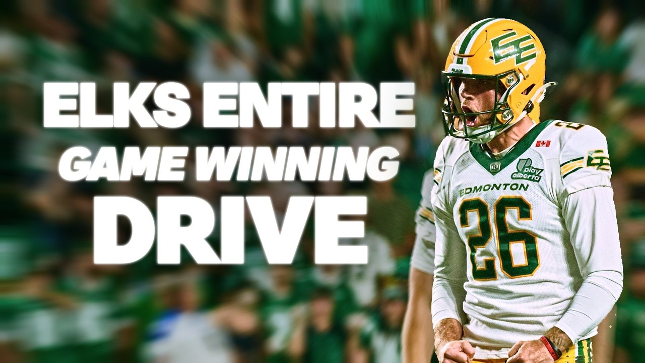 FULL Game-Winning Drive | Elks vs. Roughriders | Week 8