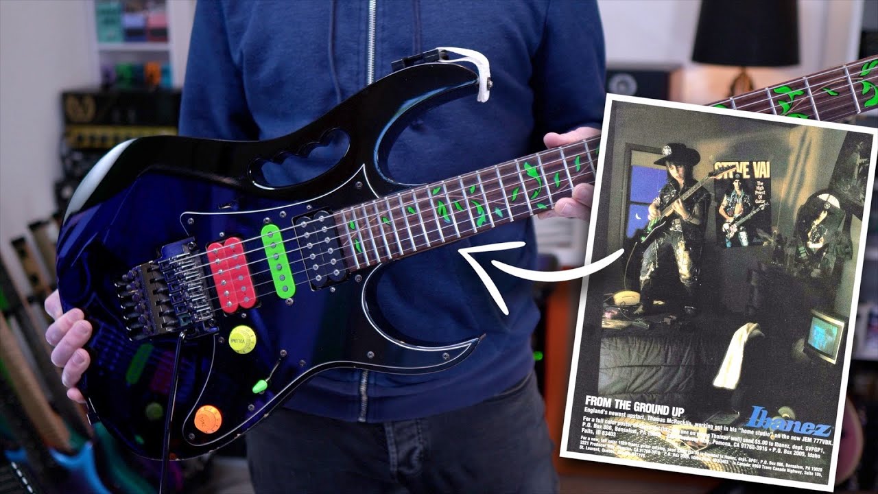 Ibanez JEM из рекламы 30 ЛЕТ СПУСТЯ!