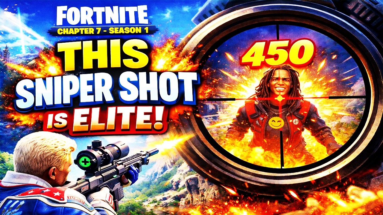 THIS SNIPER SHOT IS ELITE *FORTNITE CHAPTER 7 SEASON 1*