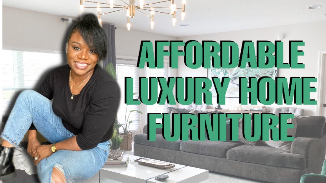 Affordable Luxury Furniture and Home Accents